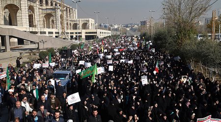 Iranian diaspora rallies in Western cities in support of protests in Iran