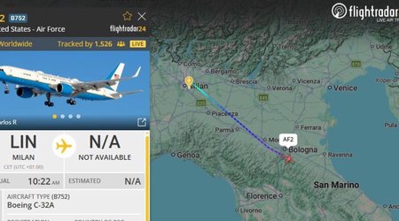 Why did a Lockheed Martin MC-130J Commando II fly to Baku?