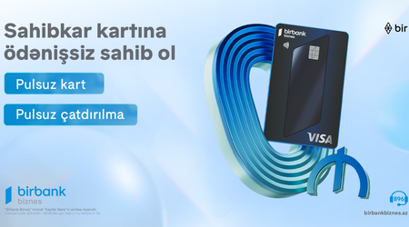 Birbank Biznes-in Visa Sahibkar kartı indi tamamilə pulsuz və yeni dizaynda