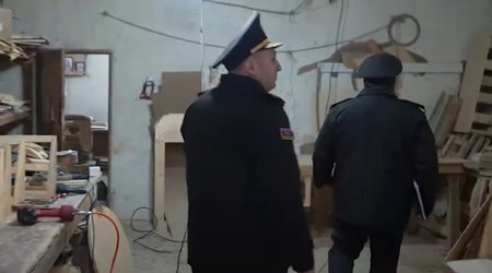 Bakıda mebel sexinin fəaliyyəti dayandırılıb