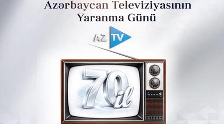 Azərbaycan Televiziyasının fəaliyyətə başlamasından 70 il ötür