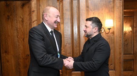 Prezident Zelenski ilə görüşüb