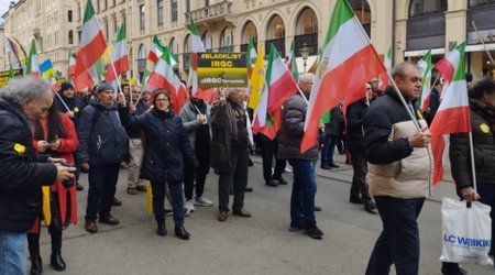 В Мюнхене прошел крупный митинг иранской оппозиции