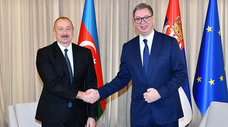 İlham Əliyev Vuçiçə təbrik məktubu ünvanlayıb
