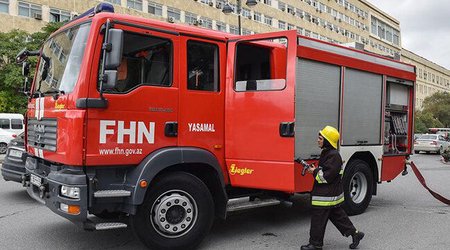 FHN: Ötən həftə 191 yanğın hadisəsinə müdaxilə edilib
