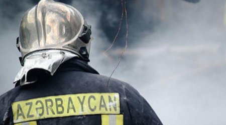 Gəncədə evdə yanğın olub, tüstüdən zəhərlənənlər var