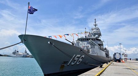 Австралийский военный фрегат пересек Тайваньский пролив