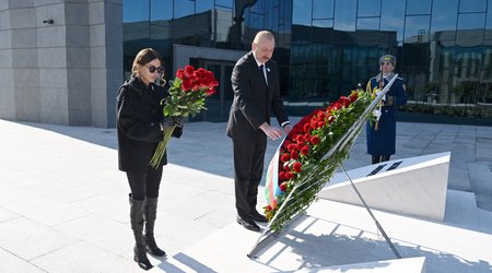 Əliyev Xocalı Soyqırımı Memorialının açılışında iştirak edib - Yenilənib