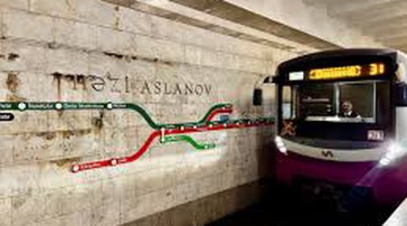 “Həzi Aslanov” stansiyasının dalanında əsaslı təmir işlərinin 210 metrlik hissəsi tamamlanıb