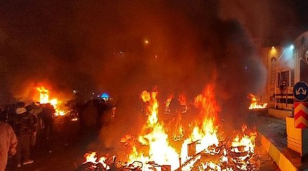 Американское посольство пострадало от ударов беспилотников