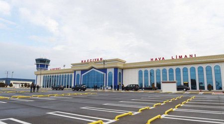 Naxçıvan aeroportunda daxili və xarici uçuşlar müvəqqəti dayandırılıb