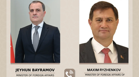 Belarusun XİN rəhbəri Ceyhun Bayramovazəng edib