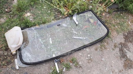 Gəncədə iki avtomobil toqquşub, 11 nəfər xəsarət alıb