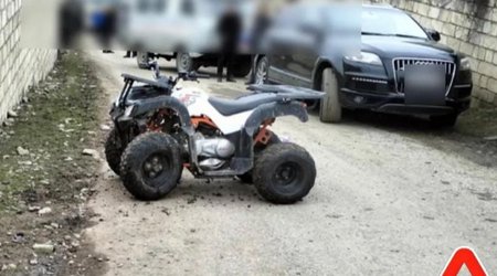 Qubada kvadrisikl qəzaya uğrayıb, ölən var