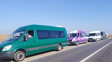 Xocavəndin Xanoba kəndinə ilk köç karvanı yola salınıb