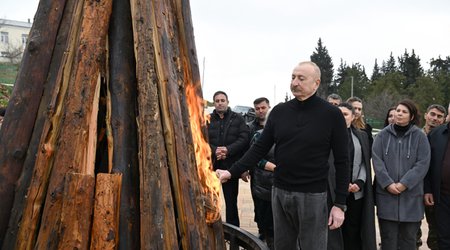 Prezidentin sosial media hesablarında Xanobaya səfəri ilə bağlı paylaşım edilib - Video