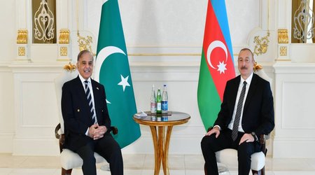 Prezident İlham Əliyev Şahbaz Şərifi təbrik edib