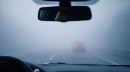Dumanlı hava ilə bağlı sürücülərə xəbərdarlıq