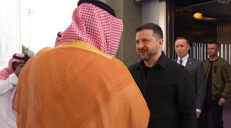 Зеленский в Саудовской Аравии