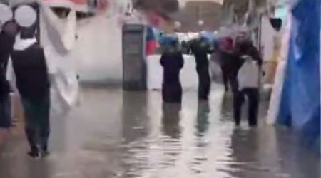 “Sədərək” ticarət mərkəzini su basdı – Video