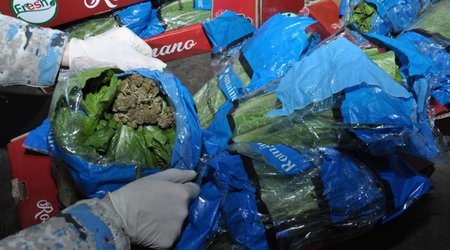 “Biləsuvar” gömrük postunda 56 kiloqramdan artıq narkotik vasitə aşkar edilib
