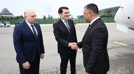 Türkmənistanın Nazirlər Kabineti sədrinin müavini Azərbaycana səfərə gəlib