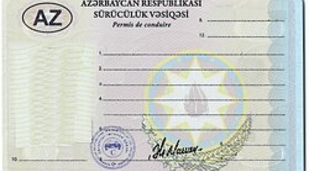 Azərbaycanla bu ölkə sürücülük vəsiqələrini qarşılıqlıtanıyacaq