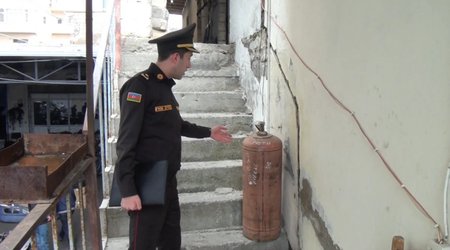 Yanğın təhlükəli avtomobil təmiri sexinin fəaliyyəti dayandırılıb