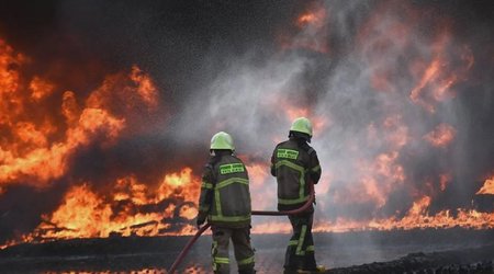 Qazaxıstanda yaşayış binasında yanğın nəticəsində üç uşaq ölüb