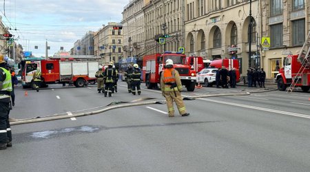Горит дом матери Дурова
