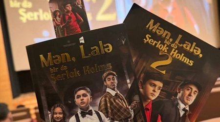 Bakıda “Mən, Lalə, bir də Şerlok Holms 2” serialının ikinci mövsümü təqdim olunub