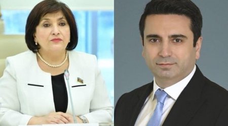 Azərbaycan və Ermənistan parlamentlərinin sədrlərinin görüşü başlayıb