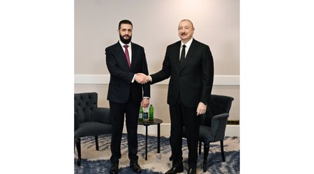 İlham Əliyev Əhməd Əl Şaraanı Azərbaycana səfərə dəvət edib