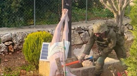 Israeli military says soldier seen damaging Jesus statue in Lebanon was IDF member