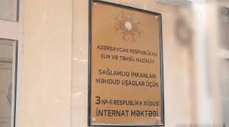 Bakıda eşitmə məhdudiyyətli uşaqların məktəbində yanğın olub- Yenilənib