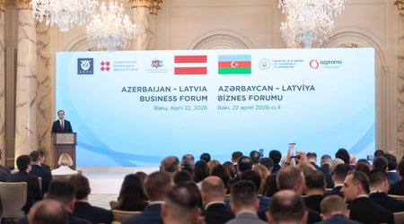 Azerbaijan, Latvia sign cooperation documents at Baku business forum