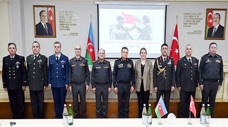 Azərbaycan və Türkiyə hərbçiləri kütləvi qırğın silahlarından mühafizə üzrə görüş keçiriblər