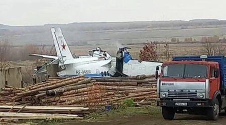 Light aircraft crashes in Russia’s Omsk region, killing two