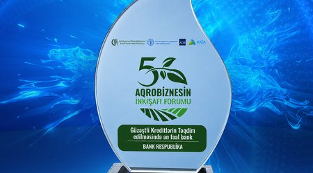 Bank Respublika“Güzəştli kreditlərin təqdim olunmasında ən fəalbank”seçildi!