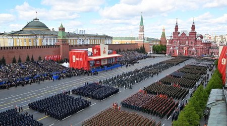 В Москве прошел парад в честь 81-й годовщины победы над фашизмом