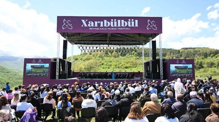 Şuşada “Xarıbülbül” IX Beynəlxalq Musiqi Festivalı keçirilir