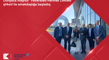Kapital Bank начал сотрудничество с всемирно известной компанией «Federated Hermes Limited»