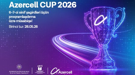 Стартует конкурс программирования «AZERCELL CUP 2026»