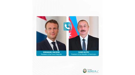 French President makes phone call to President of Azerbaijan