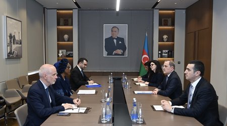 Джейхун Байрамов встретился с заместителем гендиректора МОМ