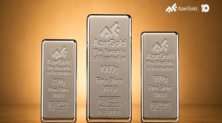 “AzerGold” ilk dəfə yerli bazara gümüş külçələr təqdim etməyə hazırlaşır