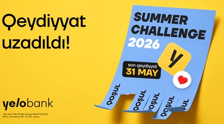 Yelo Bank extends registration for "Summer Challenge 2026" internship program!