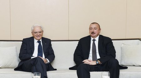 Президент Италии поздравил лидера Азербайджана