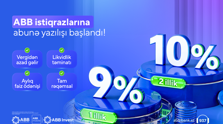 ABB 3-cü dəfə istiqraz emissiyasına başladı!