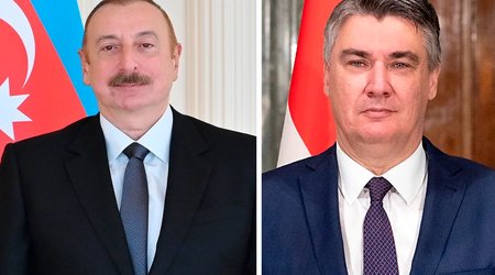 Ильхам Алиев поздравил Зорана Милановича с национальным праздником Хорватии
